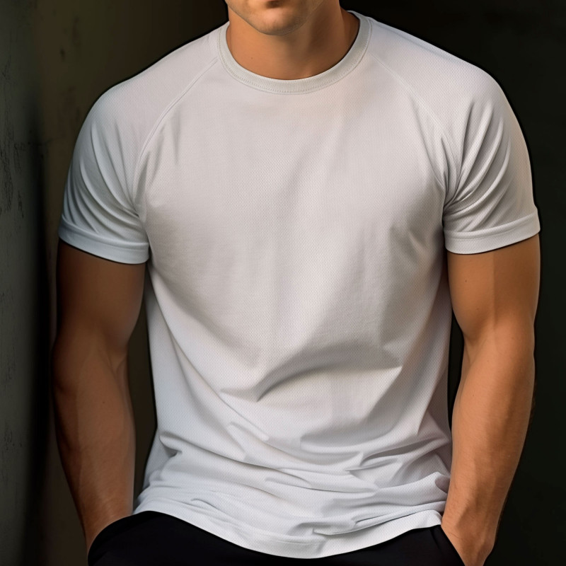 Lot de 2 T-shirts félin blancs